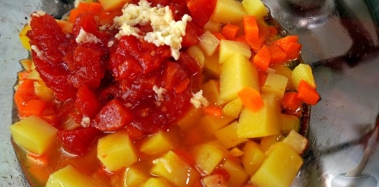 Фото приготовления рецепта: Пилаки из мидий - шаг №10