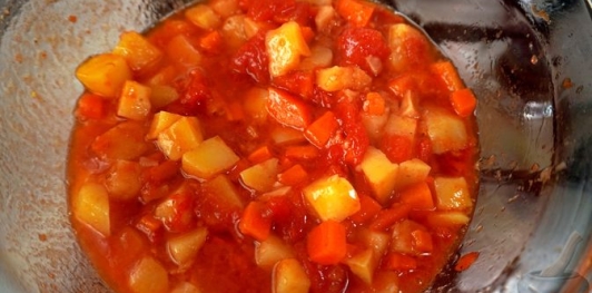 Фото приготовления рецепта: Пилаки из мидий - шаг №12