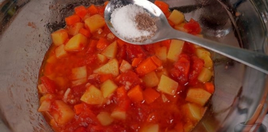 Фото приготовления рецепта: Пилаки из мидий - шаг №11