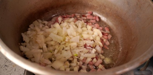 Фото приготовления рецепта: Пёркёльт из баранины - шаг №6