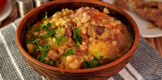 Фото приготовления рецепта: Рагу с бараниной и фасолью - шаг №21