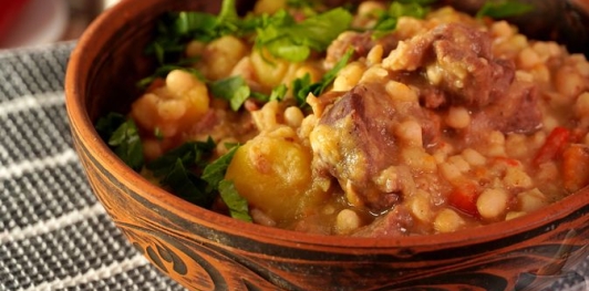 Фото приготовления рецепта: Рагу с бараниной и фасолью - шаг №22