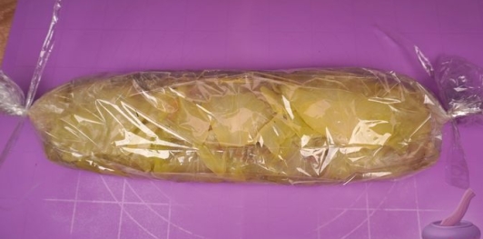 Фото приготовления рецепта: Рулет из капусты с фаршем и рисом (в рукаве) - шаг №18