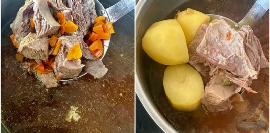 Фото приготовления рецепта: Щи из свежей капусты - шаг №1