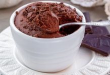 Шоколадный мусс на аквафабе