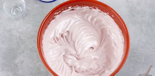 Фото приготовления рецепта: Шоколадный мусс на аквафабе - шаг №4