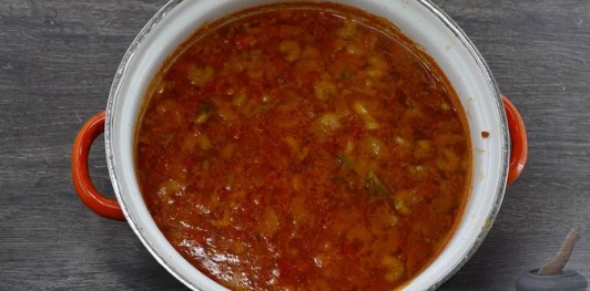 Фото приготовления рецепта: Суп с фаршем и нутом - шаг №14