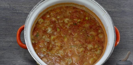 Фото приготовления рецепта: Суп с фаршем и нутом - шаг №12