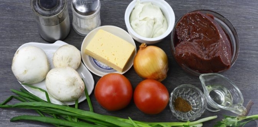 Фото приготовления рецепта: Cалат "Пасхальный венок" - шаг №1