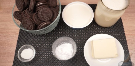 Фото приготовления рецепта: Чизкейк Орео (без выпечки) - шаг №1