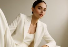 Эффект Элизабет Олсен: секреты безупречного образа с укороченным жакетом