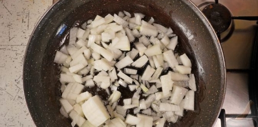 Фото приготовления рецепта: Икра грибная - шаг №4