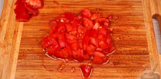 Фото приготовления рецепта: Кармашки из свинины с лечо - шаг №7