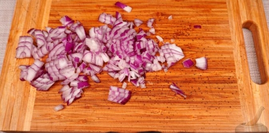 Фото приготовления рецепта: Кармашки из свинины с лечо - шаг №3