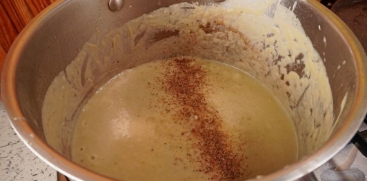 Фото приготовления рецепта: Крем-суп из артишоков - шаг №15