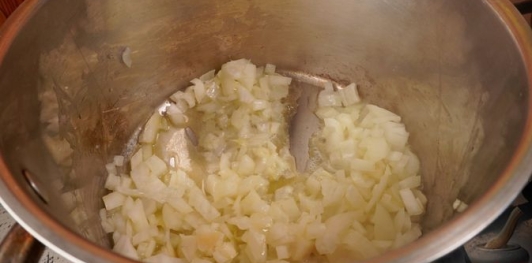 Фото приготовления рецепта: Крем-суп из артишоков - шаг №6