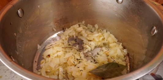 Фото приготовления рецепта: Крем-суп из артишоков - шаг №8