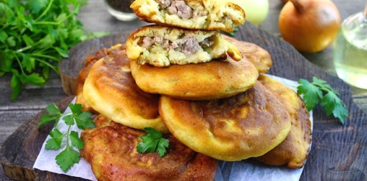 Фото приготовления рецепта: Ленивые беляши - шаг №24