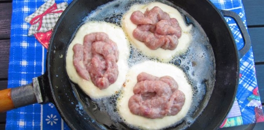 Фото приготовления рецепта: Ленивые беляши - шаг №19