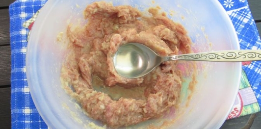 Фото приготовления рецепта: Ленивые беляши - шаг №8