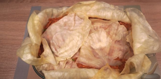 Фото приготовления рецепта: Ленивый голубец - шаг №16