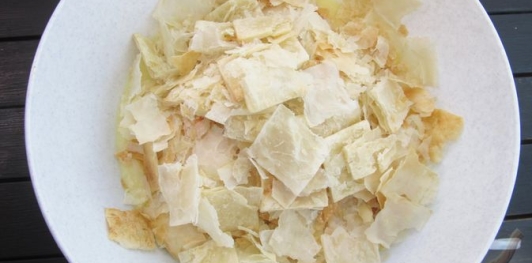 Фото приготовления рецепта: Ленивый торт "Наполеон" из слоёного теста - шаг №15