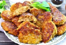 Мясные оладьи на кефире