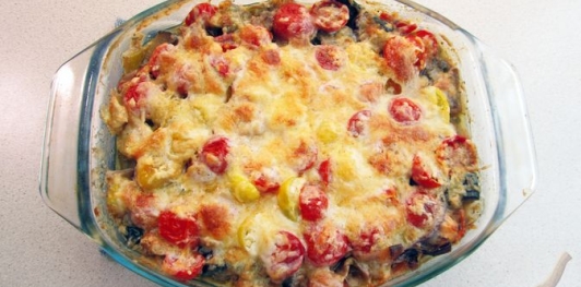 Фото приготовления рецепта: Овощи, запечённые с сыром - шаг №15