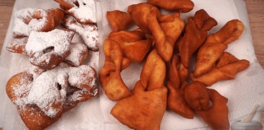 Фото приготовления рецепта: Печенье "Крылья ангела" (на кефире) - шаг №13