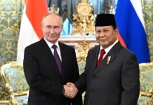 Путин провел встречу с президентом Индонезии Субианто