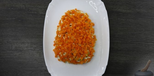 Фото приготовления рецепта: Салат "Пасхальный цыплёнок" - шаг №17