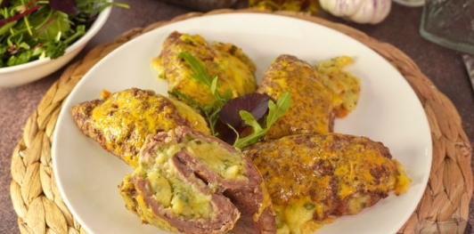 Фото приготовления рецепта: Сочни из мяса с картошкой - шаг №21