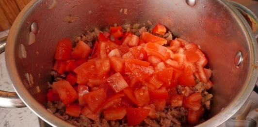 Фото приготовления рецепта: Суп с фаршем и рисом - шаг №11