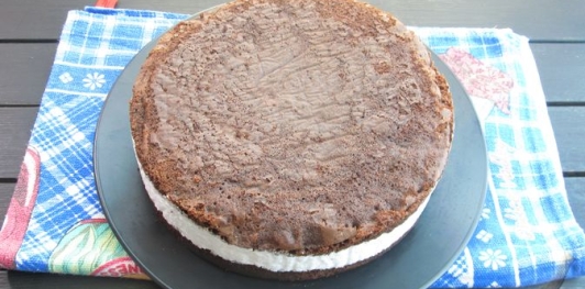 Фото приготовления рецепта: Торт чоко пай - шаг №27