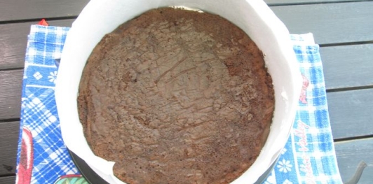 Фото приготовления рецепта: Торт чоко пай - шаг №24