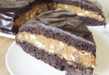 Торт «Сникерс»