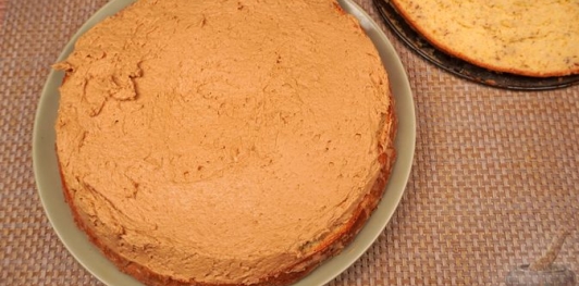 Фото приготовления рецепта: Венгерский торт "Деак" (Deák-torta) - шаг №19