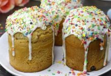 Влажные пасхальные куличи